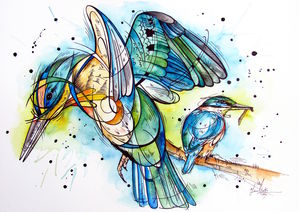 2 Kingfishers