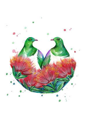 Love Kereru Birds