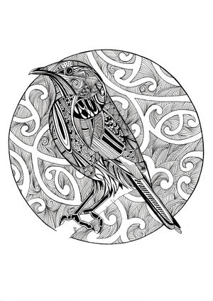 B&W Bellbird