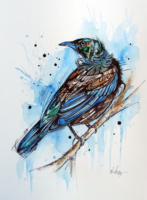 Creative Tui Bird