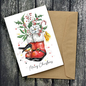 Christmas Tomtit Card