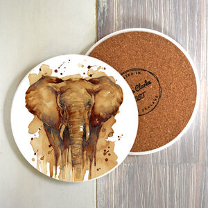 Coffee Elephant Coaster