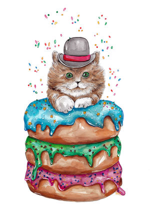 Donut Kitten