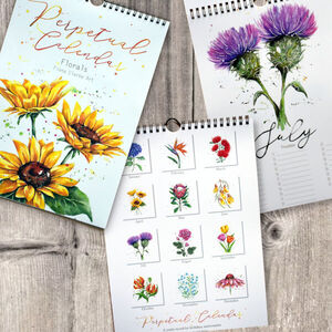 Birthday Calendar- Flowers