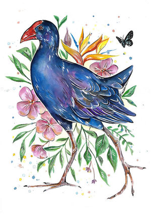 Garden Pukeko