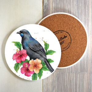Hybiscus Kokako Coaster