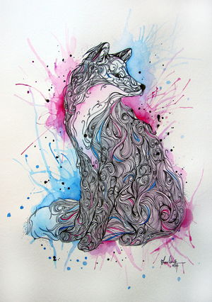 Inked Fox