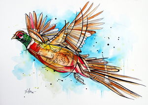 Inked Pheasant