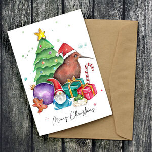 Kiwi Christmas Card