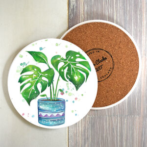 Monstera Coaster