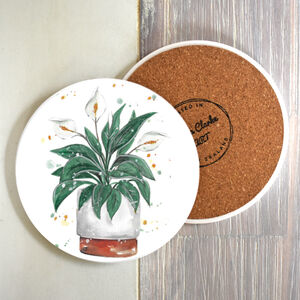 Peace Lily Coaster