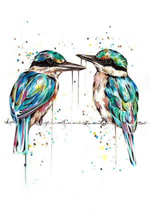 Pondering Kingfishers