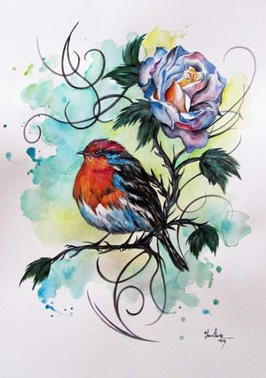 Robin and Rose
