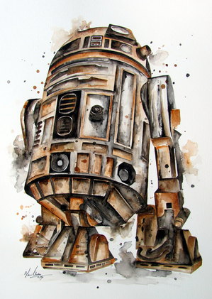 Rustic R2-D2