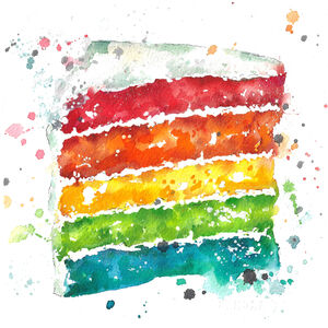 Rainbow Cake