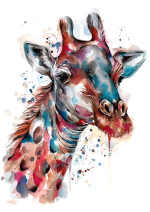 Rustic Giraffe