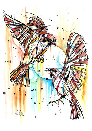 Geometric Sparrows