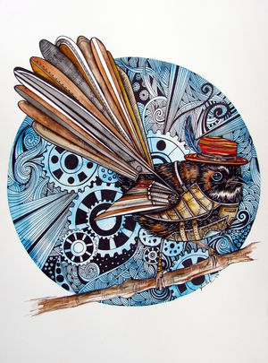 Steampunk Fantail