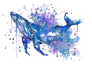 Soaring Whale