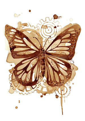 Coffee Butterfly