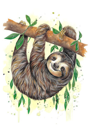 Just hanging