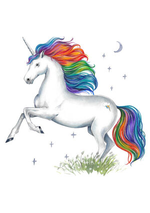 Rearing Unicorn