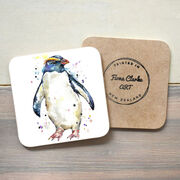 Penguin Wooden Coaster