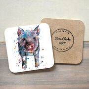 Piglet Wooden Coaster